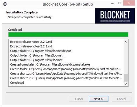 Blocknet Wallet Installation Guide .